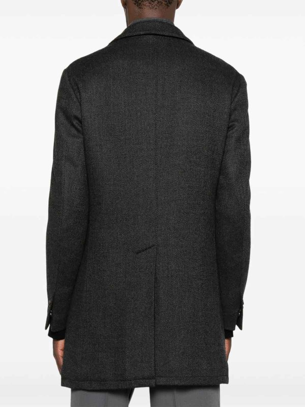 The Best Shops CORNELIANI: 膝丈コート - グレー