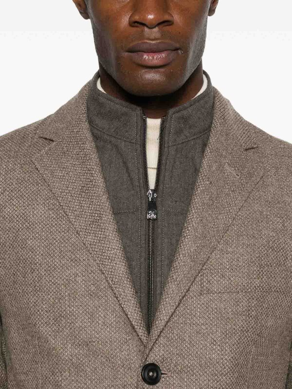 CORNELIANI: Gilets tricot online - Gilet - Beige