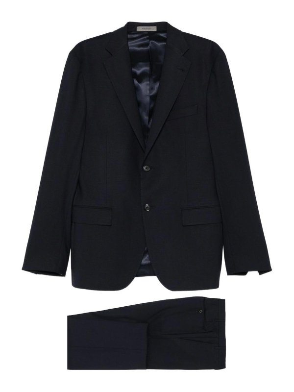 CORNELIANI: casual jackets - Navy Blue Jacket