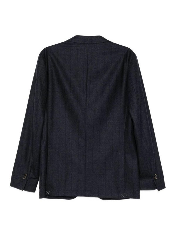 CORNELIANI: formal suits online - Blue Navy Wool Suit