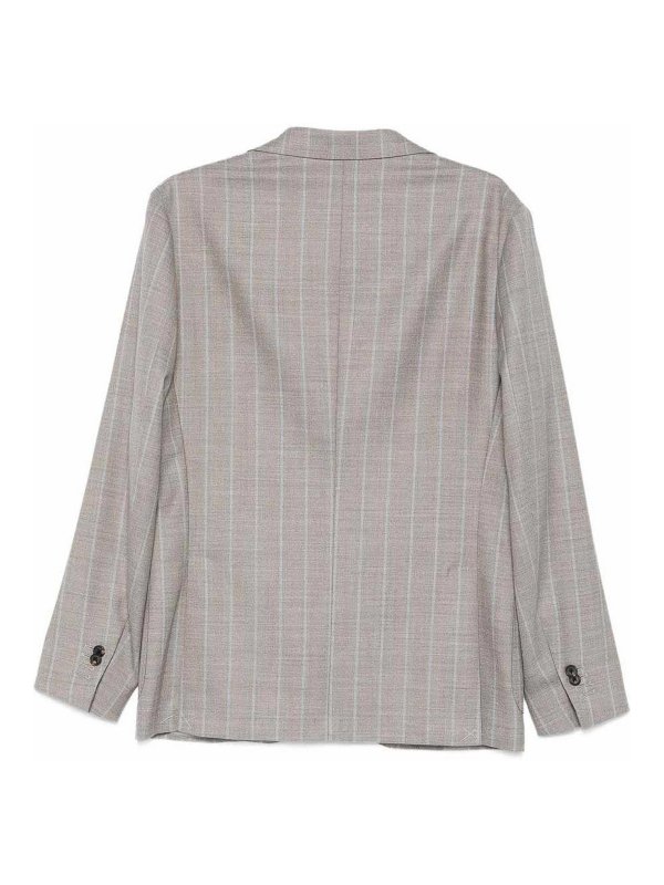 CORNELIANI: giacche casual online - Giacca gessata grigia