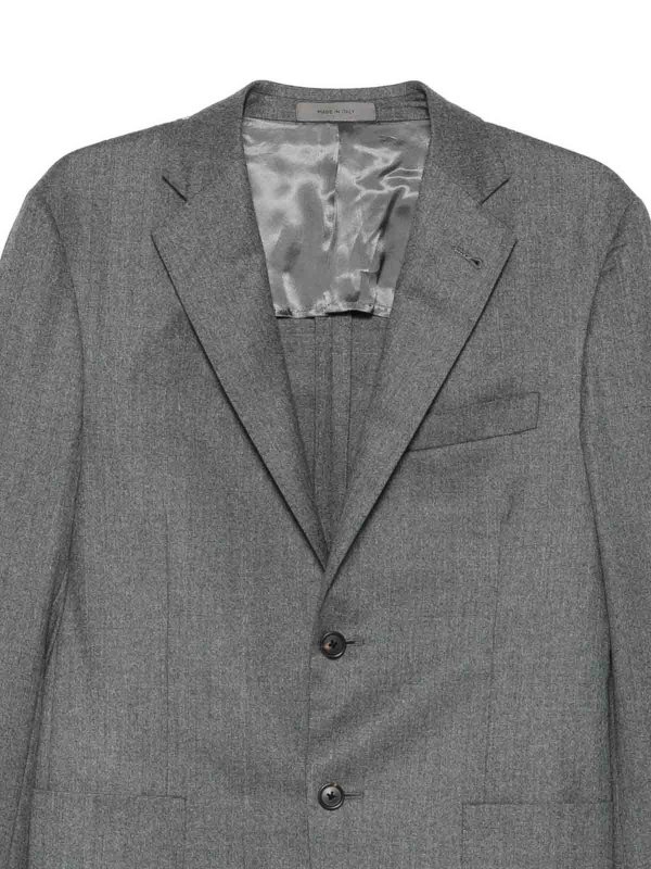 The Best Shops CORNELIANI: formal suits - Grey Suit In Wool