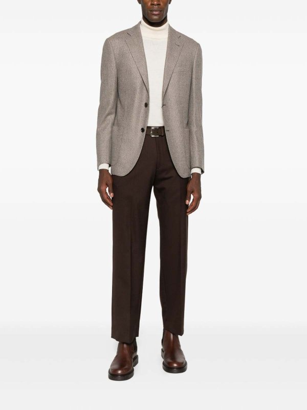 CORNELIANI buy online Light Brown Blazer With Pockets