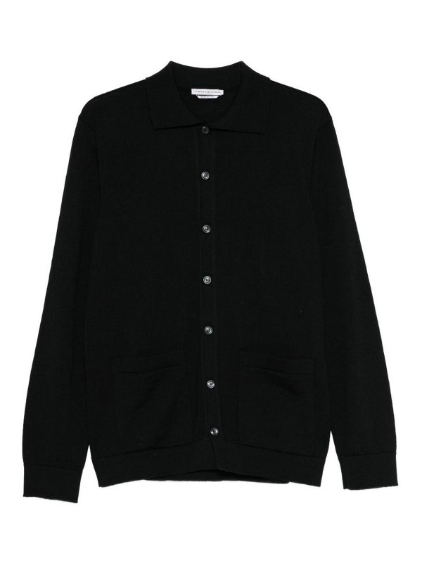 DANIELE ALESSANDRINI: Cardigans - Cardigan - Noir
