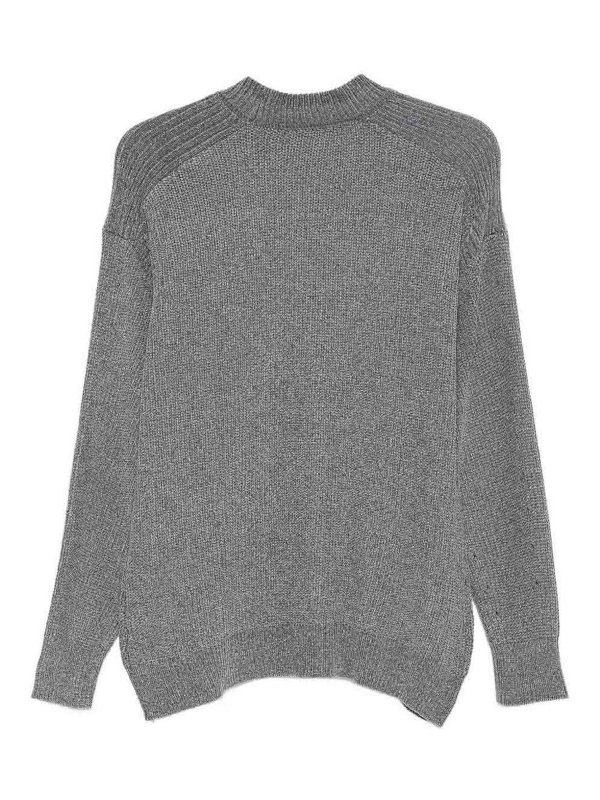 DANIELE ALESSANDRINI: Pull col rond - Pull Col Rond - Gris