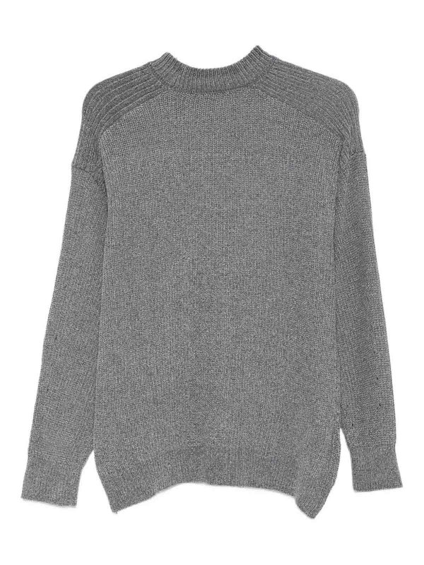 DANIELE ALESSANDRINI: Pull col rond online - Pull Col Rond - Gris