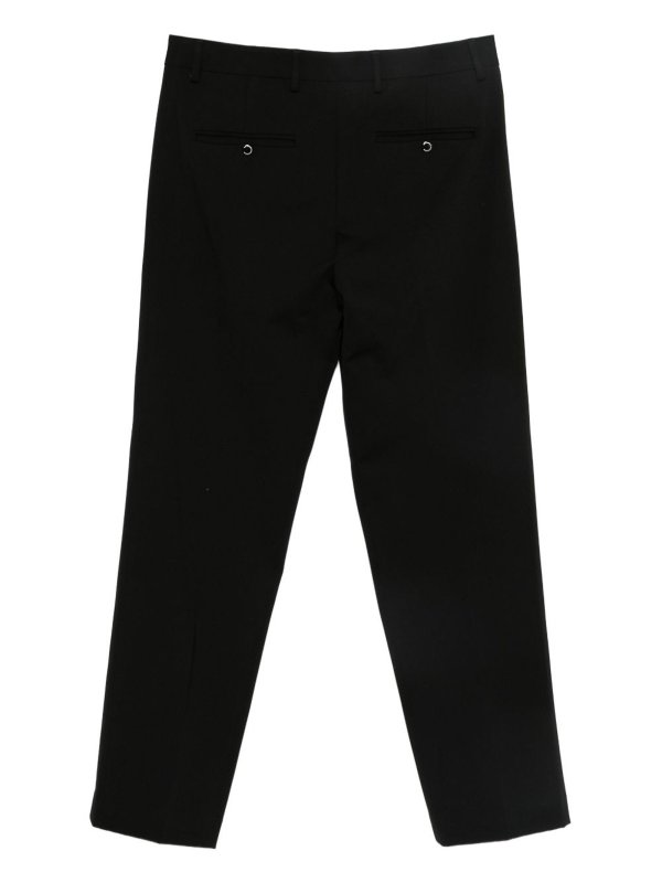 DANIELE ALESSANDRINI: casual trousers online - Black Casual Trousers