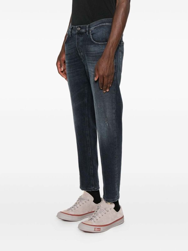 DONDUP: straight leg jeans online - Dark Blue Jeans