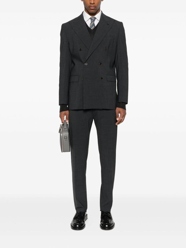 クルーネック - 黒 shop online: FUMAGALLI