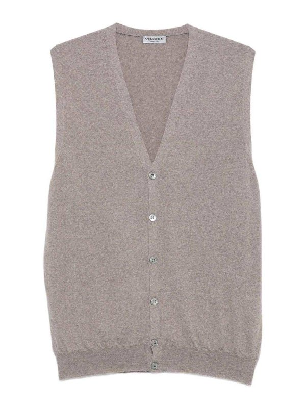 GRAN SASSO: Cardigans - Cardigan - Gris