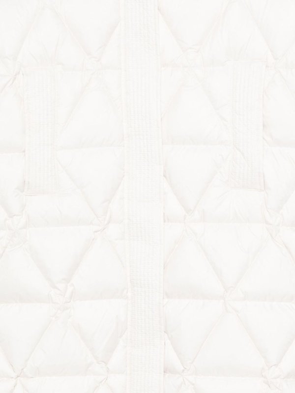 K-WAY: padded jackets online - White  Long Down Jacket