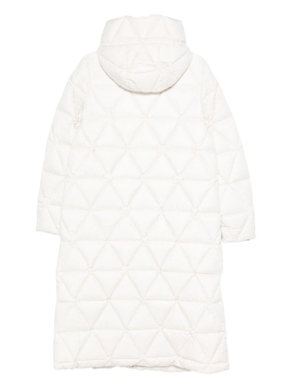 The Best Shops K-WAY: padded jackets - White  Long Down Jacket