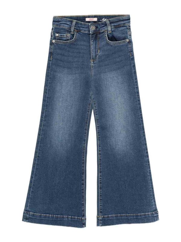 Liu Jo: Jeans acampanados - Jeans Acampanados - Azul