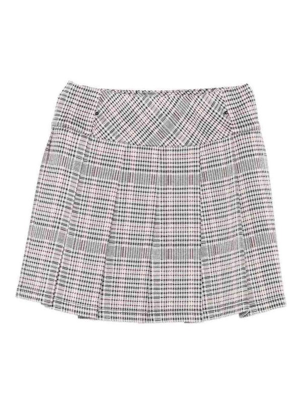 Liu Jo: mini skirts - Short Skirt With Scottish Print