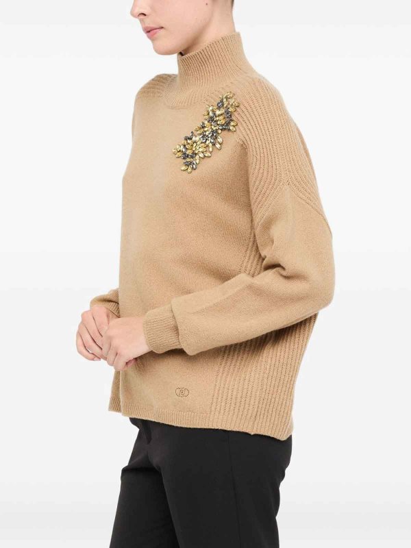 Liu Jo buy online Pull Col Rond - Beige