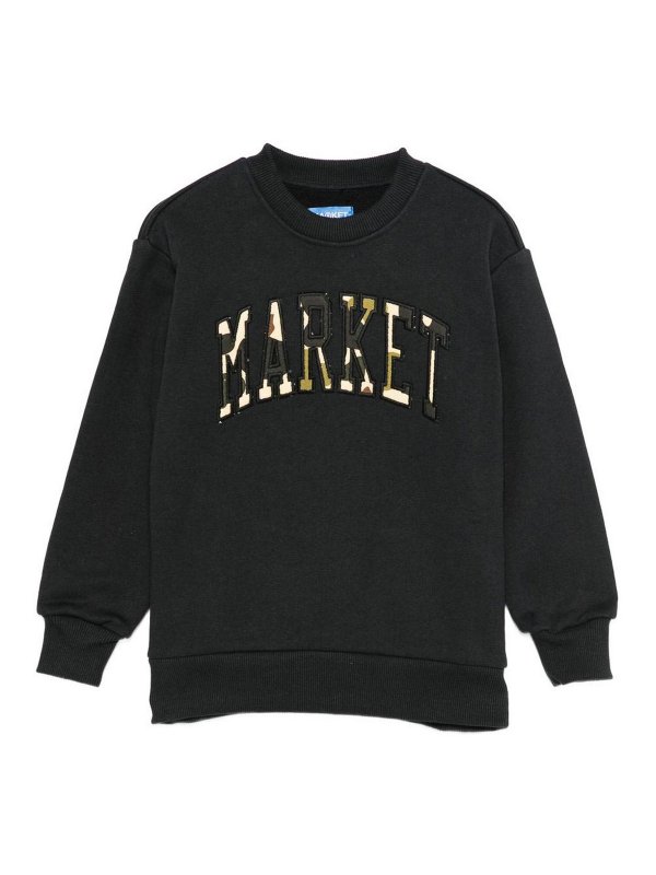 MARKET: Pull col rond - Pull Col Rond - Noir