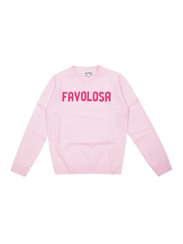 MC2 SAINT BARTH: Pull col rond - Pull Col Rond - Couleur Chair