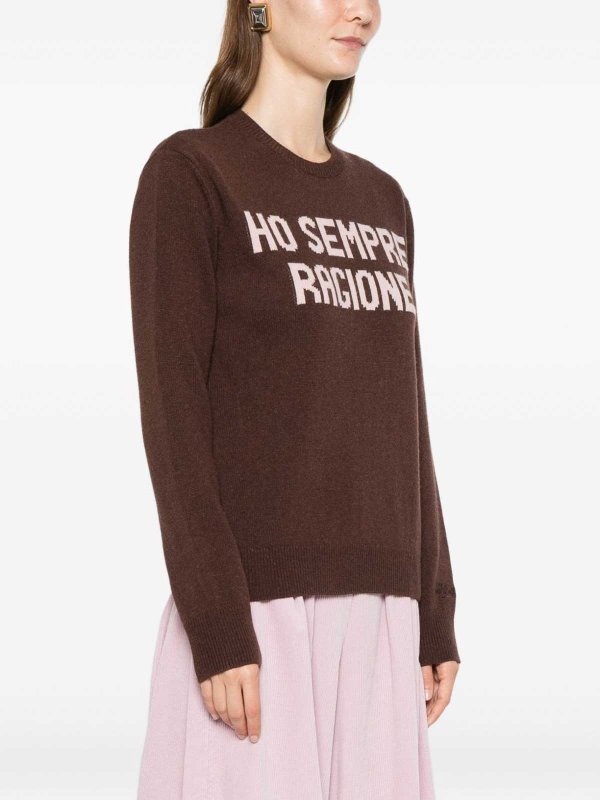 MC2 SAINT BARTH buy online Brown Crew Neck Sweater