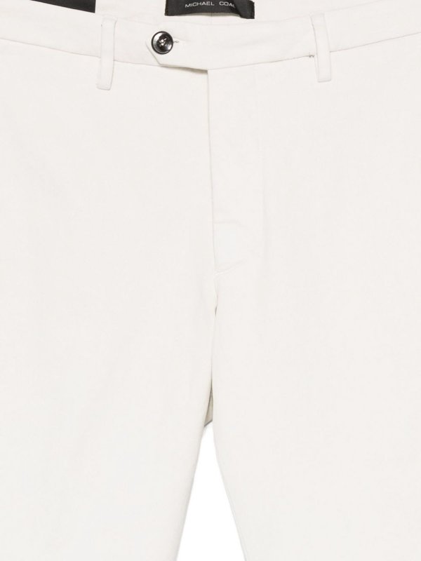 MICHAEL COAL: Pantalones casual online - Pantalón Casual - Crema