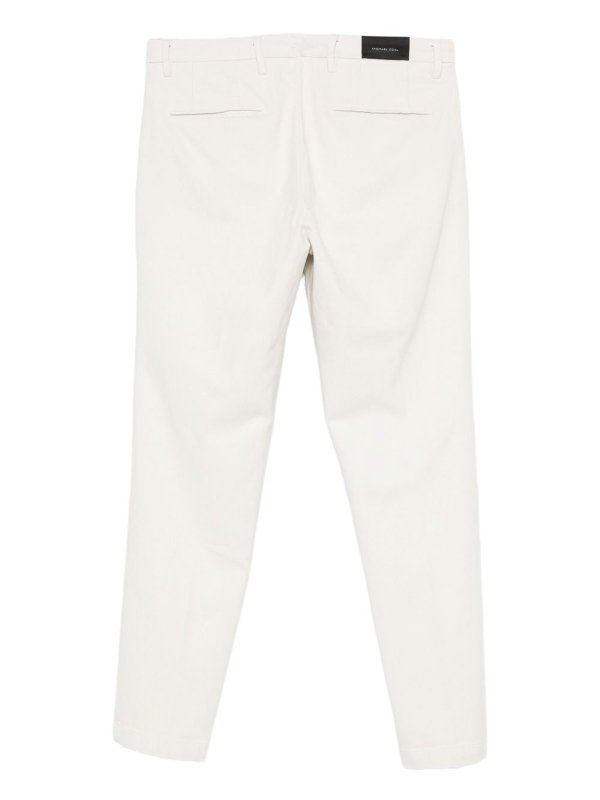 The Best Shops MICHAEL COAL: Pantalones casual - Pantalón Casual - Crema