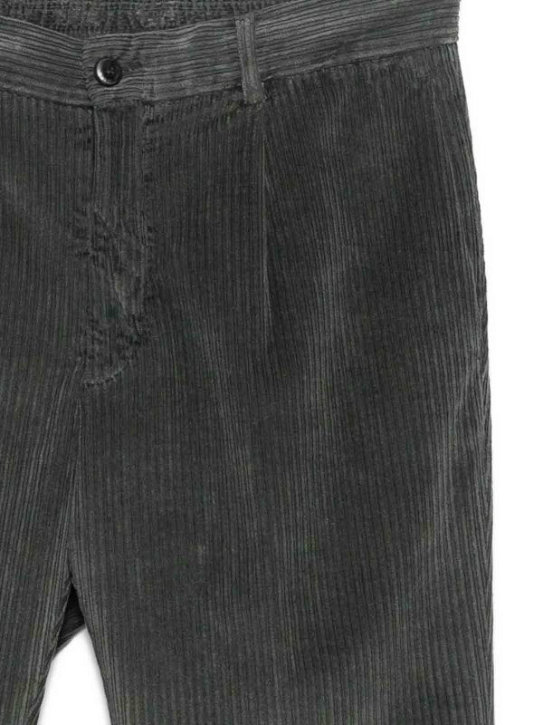 MICHAEL COAL: casual trousers online - Grey Corduroy Trousers