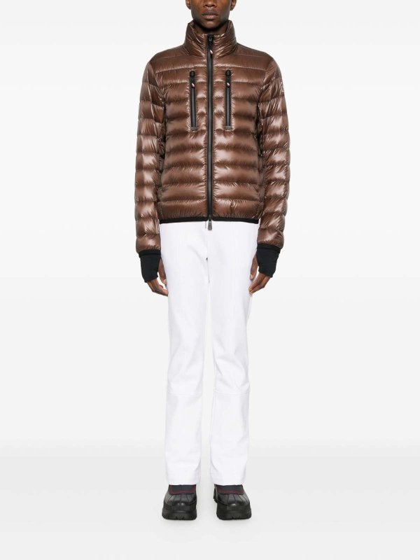 MONCLER: Vestes-rembourrees online - Blouson Rembourré - Marron