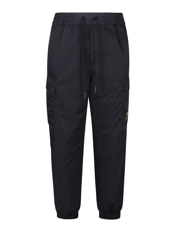 MONCLER: Casual Hosen - Casual Hose - Blau