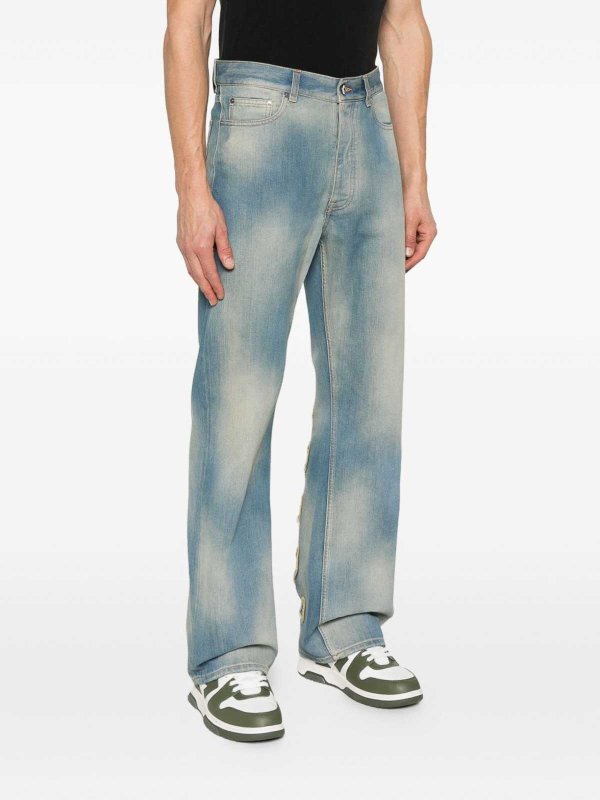 OFF-WHITE buy online Straight Leg Jeans - Blau