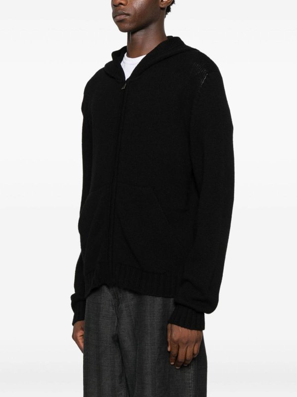 Palm Angels: Sweatshirts & Sweaters online - Black Classic Hooded