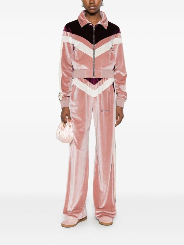 Palm Angels: casual jackets online - Rose Pink Track Jacket