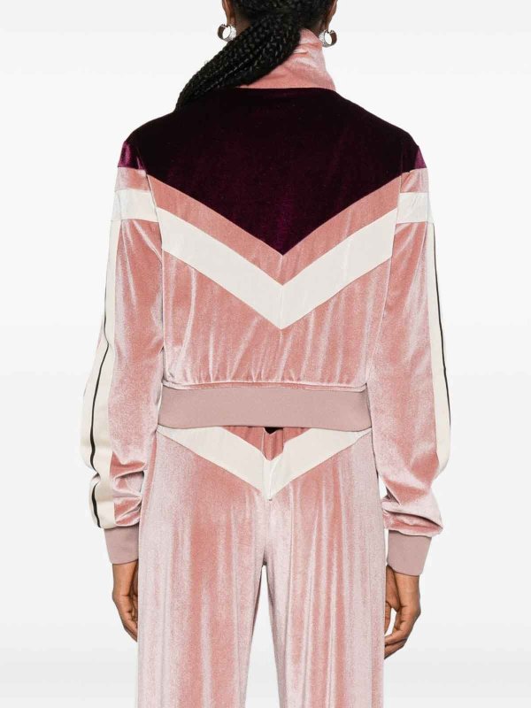 The Best Shops Palm Angels: casual jackets - Rose Pink Track Jacket
