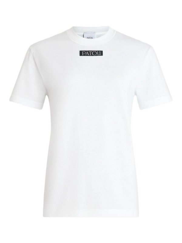 PATOU: t-shirts - Logo Short-Sleeved T-Shirt
