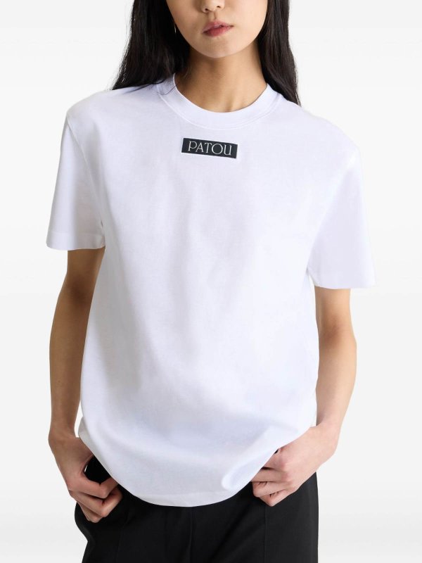 PATOU: t-shirts online - Logo Short-Sleeved T-Shirt