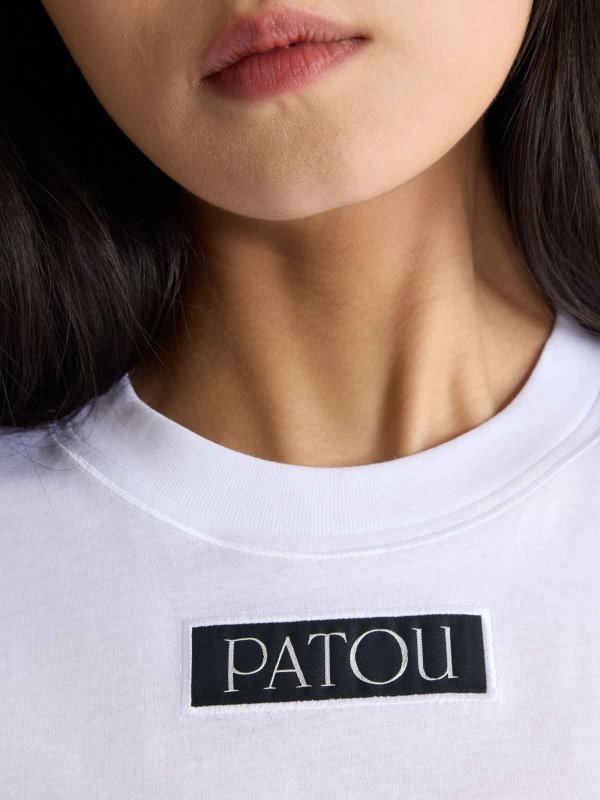 The Best Shops PATOU: t-shirts - Logo Short-Sleeved T-Shirt