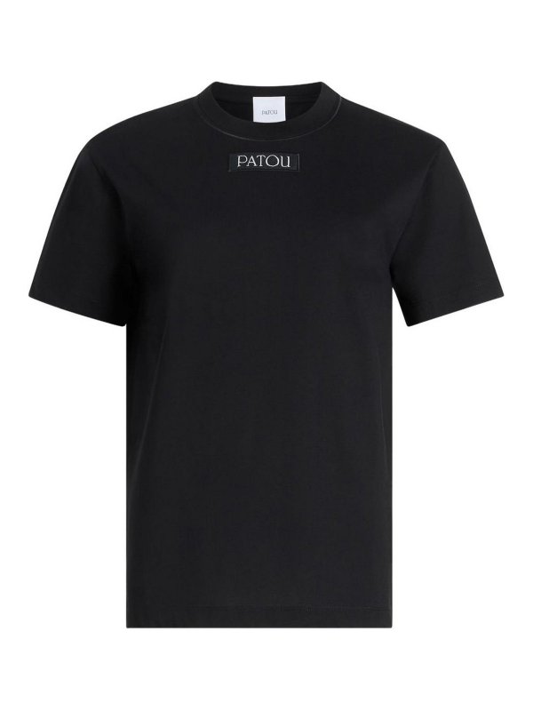 PATOU: Camisetas - Camiseta - Negro