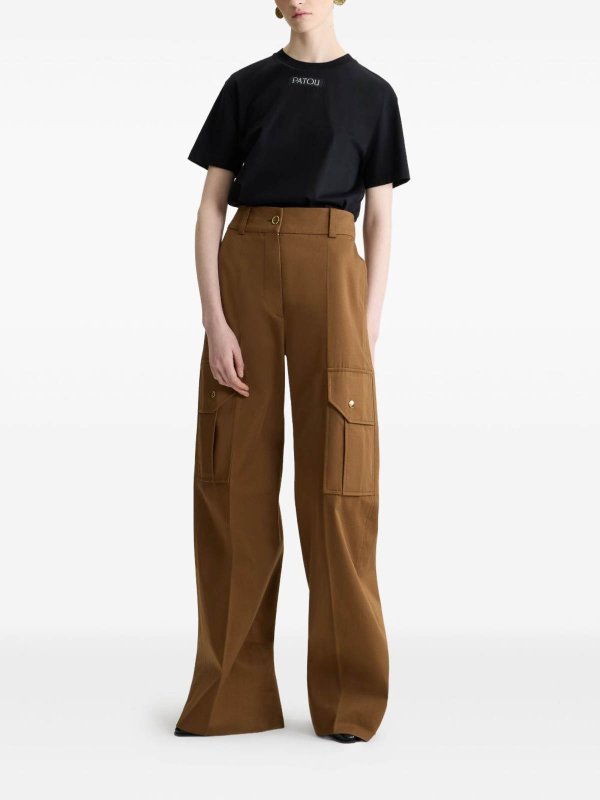 Camiseta - Negro shop online: PATOU