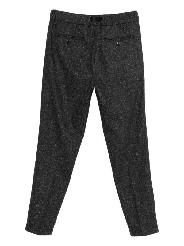 PEUTEREY: pantaloni casual online - Pantaloni casual grigi con pieghe