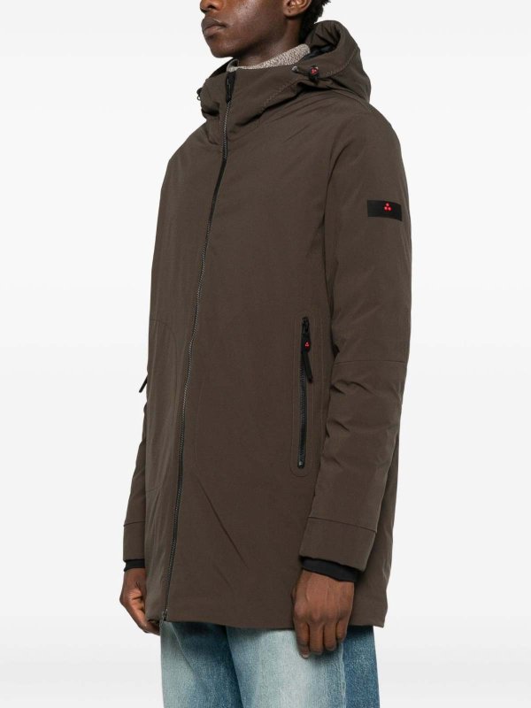 PEUTEREY buy online Parka con cappuccio marrone