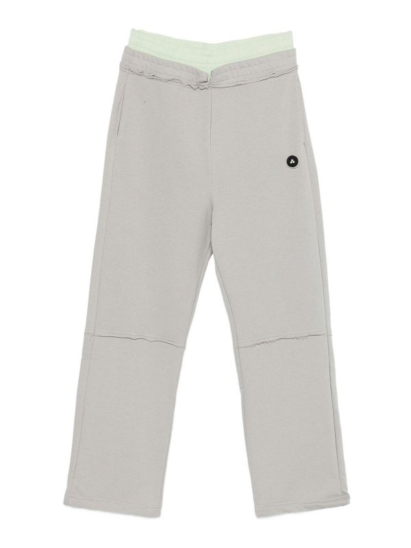 PEUTEREY: casual trousers - Grey  Pants In Cotton