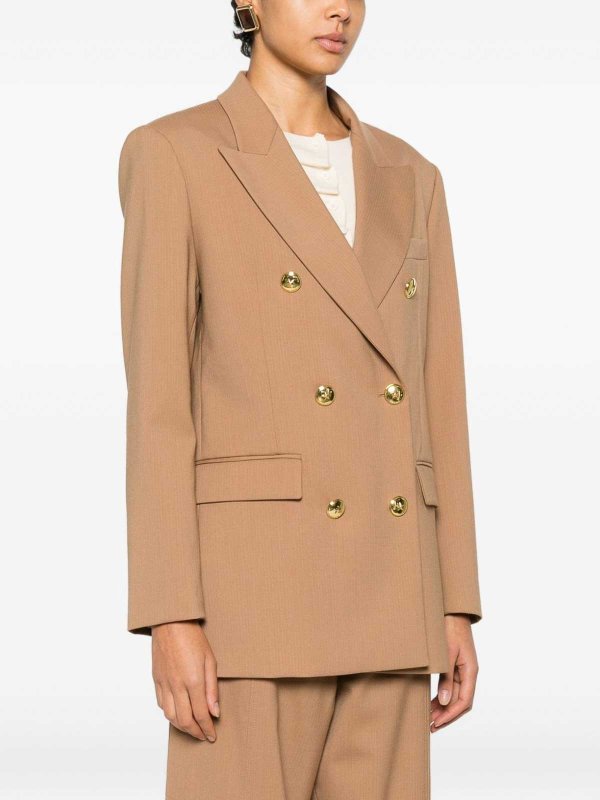 The Best Shops Pinko: Blazer - Blazer - Beige
