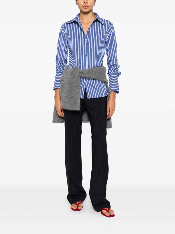 The Best Shops Pinko: Pantalones casual - Pantalón Casual - Blanco