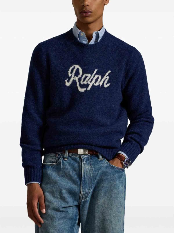 POLO RALPH LAUREN: クルーネック online - クルーネック - ブルー