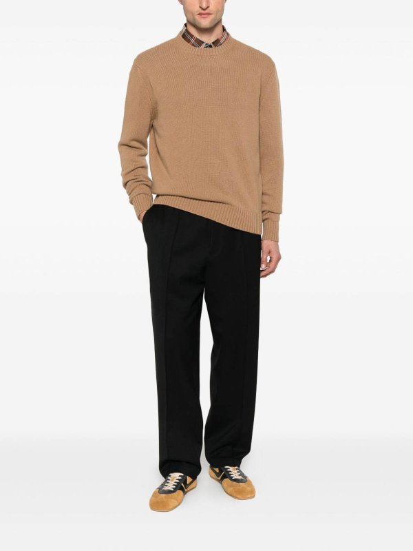 SEVEN GAUGE: casual trousers online - Trousers With An Elastic Waist