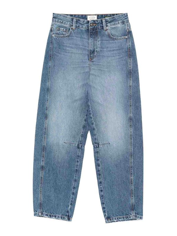 STAFF: Jeans à jambe droite - Jean Droit - Bleu