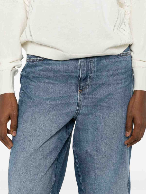 Jean Droit - Bleu shop online: STAFF