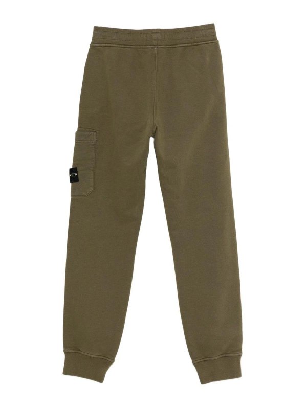 The Best Shops STONE ISLAND: pantaloni sport - Pantaloni sportivi con toppa con logo