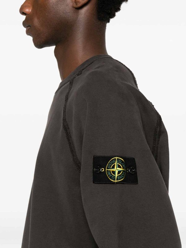 Sudadera - Gris shop online: STONE ISLAND