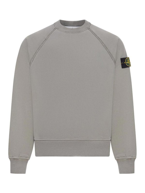 STONE ISLAND: Pull col rond - Pull Col Rond - Gris