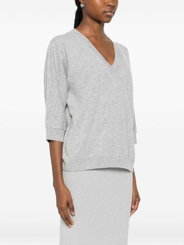 Top - Gris shop online: TABARONI CASHMERE