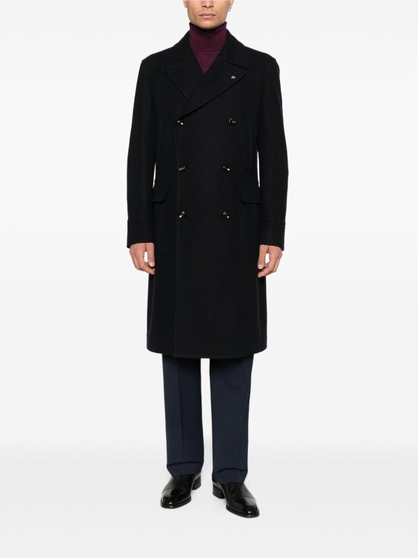 TAGLIATORE buy online Langer Mantel - Blau